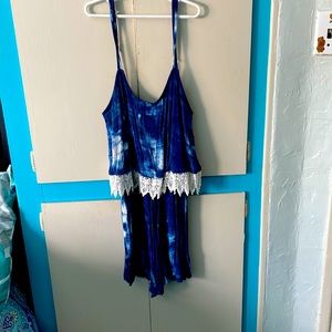 Dark blue romper